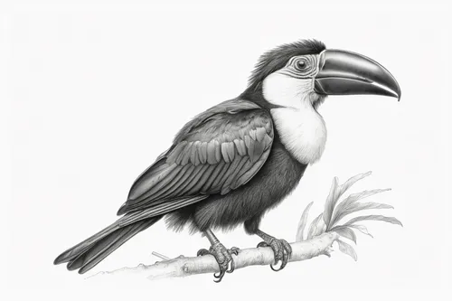 Write a suspenseful story about a Tucano-Toco that mysteriously disappears from the Amazon rainforest.,swainson tucan,lophophanes cristatus,garrulus glandarius,platycercus,bird illustration,pteroglosu