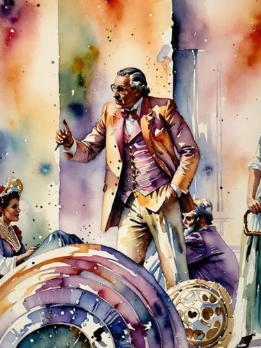 Театральный костюм,this is a drawing of a man wearing a suit,watercolor,watercolor painting,matador,the doctor,watercolors,watercolor background