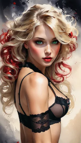 perfect green eyes,blonde woman,fantasy art,blond girl,blonde girl,fantasy woman,vampire woman,fantasy portrait,vampire lady,fantasy girl,femme fatale,cool blonde,femininity,fantasy picture,world digi
