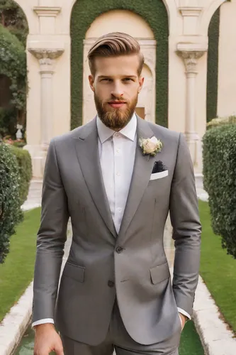 wedding suit,men's suit,groom,the groom,formal guy,bridegroom,groom bride,suit,walking down the aisle,suit trousers,grooms,silver wedding,gentlemanly,male model,the suit,chord,navy suit,wedding frame,