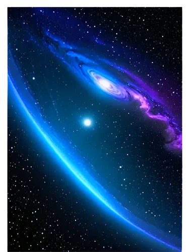 Galactic background, starry night sky, vibrant purple and blue nebula, swirling clouds of gas and dust, shining bright stars, planets in distance, 3/4 composition, low angle shot, cinematic lighting, 