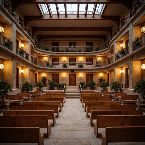Amphitheater Academic Style Building Design Ideas