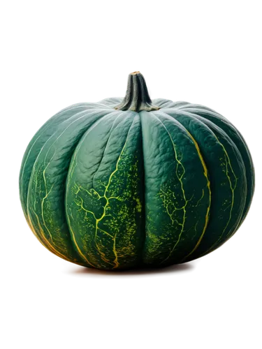 Pumpkin, orange, round, smooth surface, green stem, detailed texture, veins visible, warm lighting, 3/4 composition, shallow depth of field, cinematic color tone, autumn theme.,the inside of a waterme