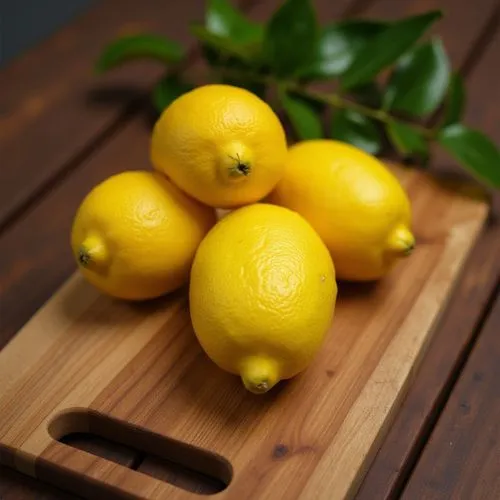 lemons on wooden cutting board,four lemons on a  board one is a cuticle,lemon background,lemon wallpaper,lemon tree,lemons,lemon half,slice of lemon,yellow fruit,lemon slices,lemon soap,lemon,citrus,h