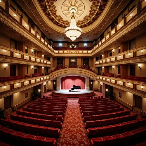 Auditorium Classicism Style Design Ideas