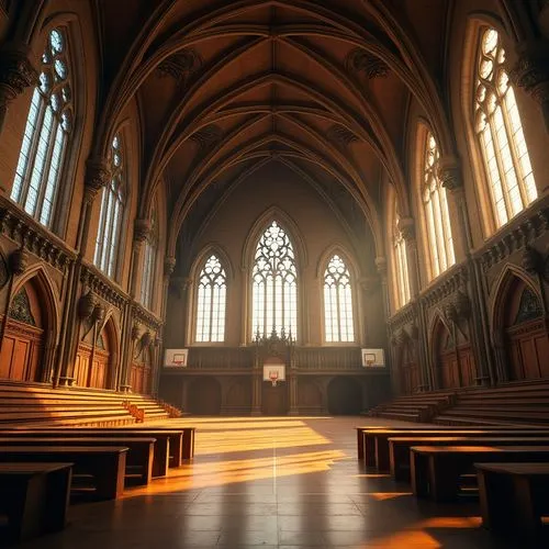 Gymnasium Neoclassicism Style Architecture Design Ideas