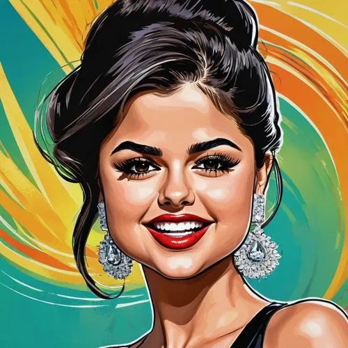 Selena Gomez,selly,sel,selena,selenate,vector illustration,sels,vector art,edit icon,pop art style,wpap,vector image,caricatures,fashion vector,vector graphic,digital artwork,butera,digital art,photo 