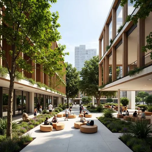 Metabolism Style Youth Center Architecture Design Ideas