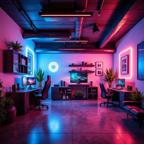 Game Room Streamline Moderne Style Interior Design Ideas