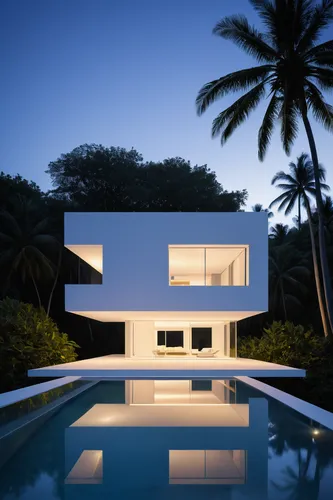  Fran Silvestre White minimalist architecture in tropical paradise
,modern architecture,modern house,tropical house,dunes house,mid century house,cube house,florida home,beach house,luxury property,ho