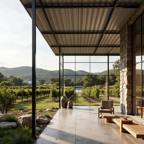 Winery Constructivism Style Building Architecture Design Ideas