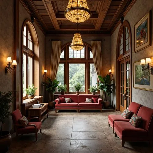 Art Nouveau Style Healthcare Center Design Ideas