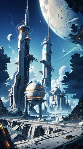 A duck man in a trendy outfit,futuristic landscape,skyterra,lunar landscape,cybercity,space port,extrasolar,skyreach,spaceport,areopolis,scifi,coruscant,homeworld,silico,cardassia,cyberia,atlantis,cyb