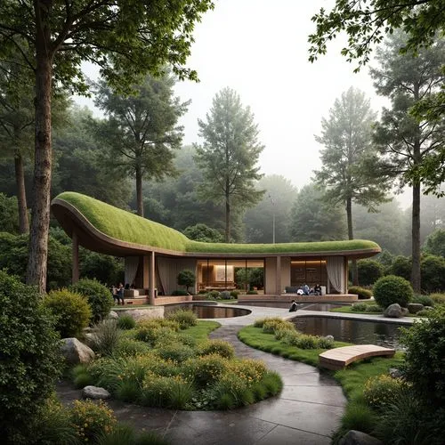 Pavilion Metabolism Style Building Architecture Design Ideas
