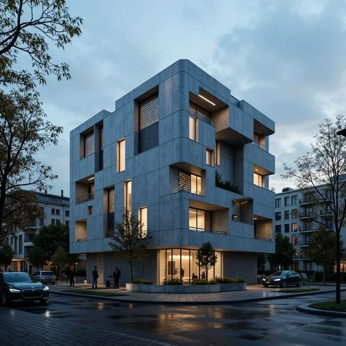 Housing Constructivism Style Building Architecture Design Ideas