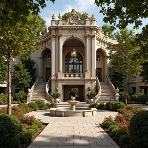Baroque Style Building Architecture Design Ideas