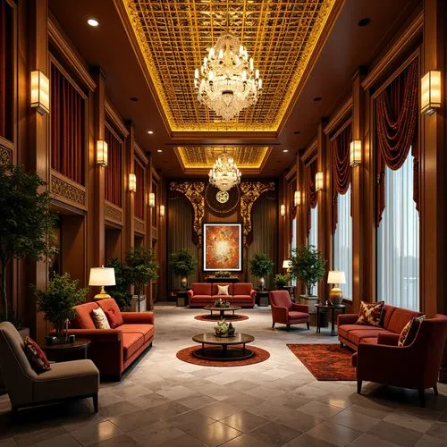 Community Art Deco Style Building Architecture Design Ideas
