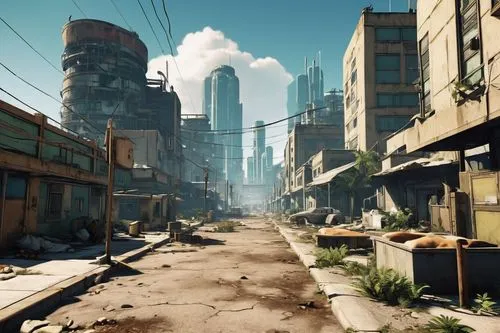  Game Scene, Wild angle view,cryengine,dishonored,hawken,post apocalyptic,cosmodrome,destroyed city,postapocalyptic,crytek,post-apocalyptic landscape,scampia,varsavsky,wastelands,borderlands,wasteland