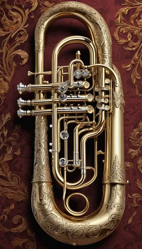 Write a majestic brass instrument solo in a royal ballroom.,brass instrument,flugelhorn,american climbing trumpet,euphonium,instrument trumpet,old trumpet,tuba,climbing trumpet,gold trumpet,saxhorn,tr