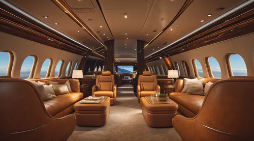 business jet,corporate jet,charter train,railway carriage,train compartment,private plane,train car,charter,aircraft cabin,stretch limousine,gulfstream iii,rail car,bombardier challenger 600,intercity
