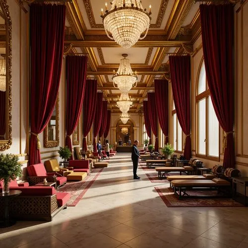 Rococo Style Fitness Club Building Design Ideas