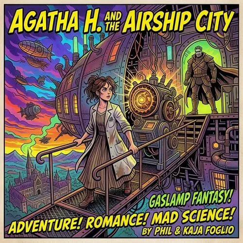 Acid vivid colors palette, pop-art colors, high contrast, ultra sharp details and colors. The Industrial Revolution has escalated into all-out warfare. Sixteen years have passed since the Heterodyne B