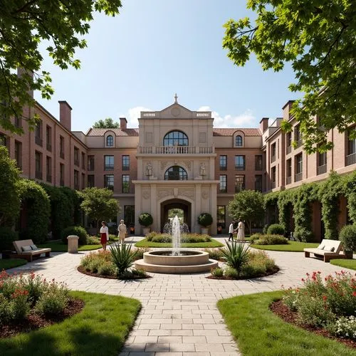 University Renaissance Style Architecture Design Ideas