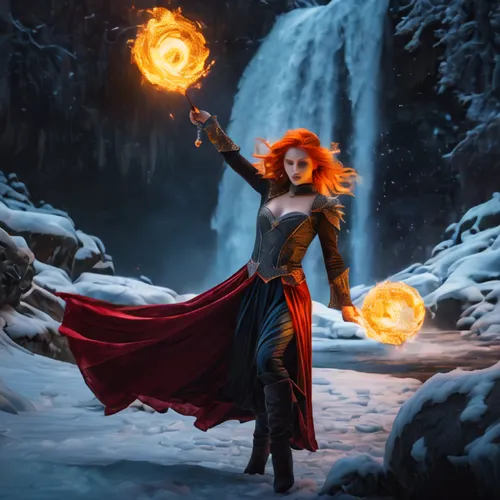 fire dancer,fire artist,dancing flames,fire dance,firedancer,merida,fantasy picture,fire siren,fire-eater,sorceress,fantasy woman,fire angel,flame spirit,fiery,fantasy art,firespin,flame of fire,the s