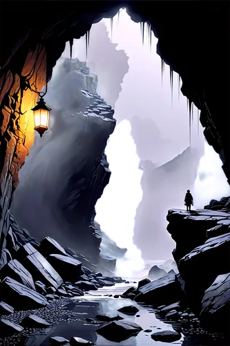 ice cave,caverns,caves,cave,blue caves,cavern,cave tour,blue cave,the blue caves,sea caves,badland,grotte,ravine,cavernosum,cave on the water,stalagmite,caving,spelunker,spelunking,stalagmites,Illustration,Vector,Vector 01