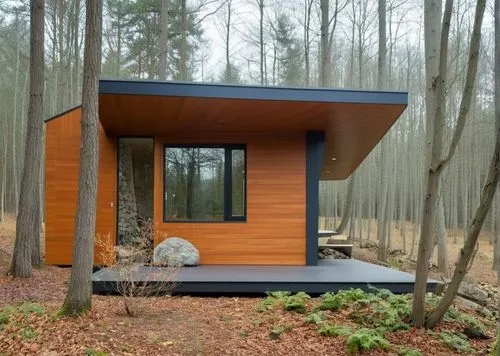 cubic house,house in the forest,forest house,timber house,small cabin,inverted cottage