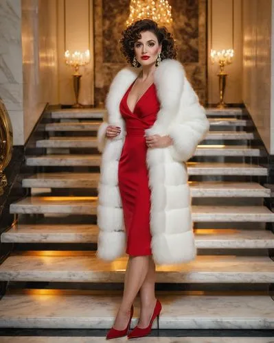 cruella de ville,sophia loren,joan collins-hollywood,lady in red,cruella,the fur red,fabulous,man in red dress,femme fatale,queen of hearts,christmas woman,social,haifa,elegance,fur clothing,red coat,glamorous,red gown,soprano,iranian,Photography,Documentary Photography,Documentary Photography 28