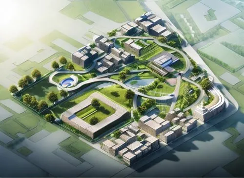 ancient city,school design,urban design,development concept,isometric,solar cell base,urban development,new housing development,autostadt wolfsburg,3d rendering,peter-pavel's fortress,eco-construction,maya civilization,smart city,wastewater treatment,modlin fortress,aerial landscape,military fort,kirrarchitecture,town planning,Architecture,Villa Residence,Modern,Mid-Century Modern