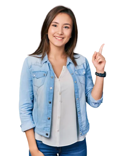 sharlene,cornelisse,portrait background,charice,zarkasih,denim background,grachi,hand gesture,transparent background,woman pointing,girl on a white background,right curve background,jeans background,hand sign,pangako,teodorescu,morissette,hande,blue background,faryl,Illustration,Japanese style,Japanese Style 17