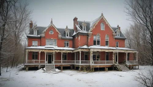 逐渐修复后的摸样,victorian house,victorian,henry g marquand house,creepy house,abandoned house,victorian style,old house,old home,winter house,ruhl house,frontenac,the haunted house,doll's house,historic hous