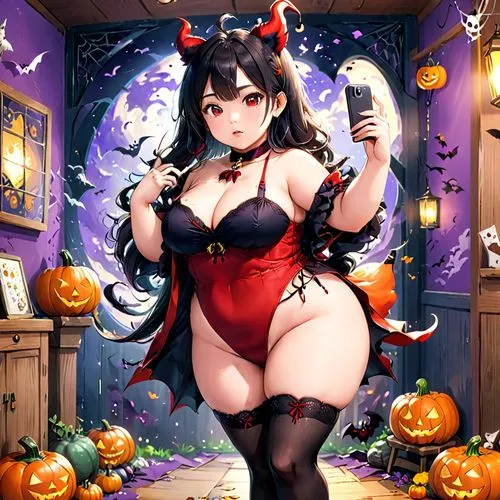 bedevil,halloween wallpaper,halloween black cat,halloween background,halloween banner,carmilla,Anime,Anime,Realistic