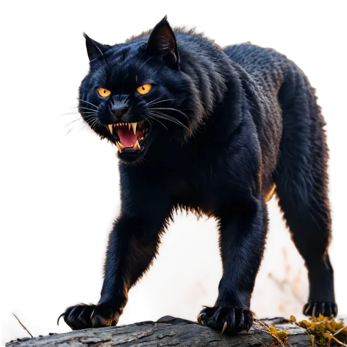 melanism,panther,panthera,melanistic,bagheera,head of panther,scourge,feral cat,black cat,prowling,roaring,feral,ferocity,bubastis,yellow eyes,wild cat,purgatoire,bearcats,felino,rakshasa,Illustration,Vector,Vector 15