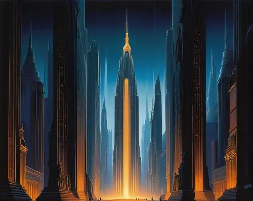 citadels,metropolis,kandor,skyscrapers,futuristic landscape,monolith,monoliths,coruscant,prospera,supertall,areopolis,obelisk,ordos,skyscraper,titanum,sulaco,barad,spire,citadel,skylstad,Conceptual Art,Sci-Fi,Sci-Fi 15