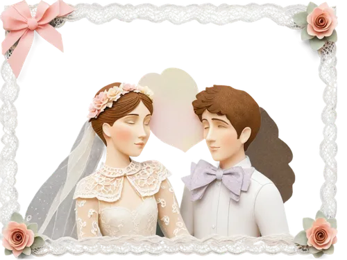 Handmade anniversary card, romantic couple, holding hands, tender facial expression, soft focus, warm lighting, pastel colors, lace edges, 3D paper flowers, glitter accents, heart-shaped decoration, r