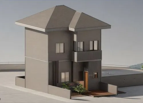 modern house,concrete plant,cubic house,3d rendering,model house,house drawing,habitat 67,concrete construction,contemporary,modern architecture,two story house,modern building,residential house,frame