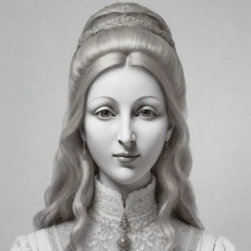 portrait of christi,violet head elf,the prophet mary,cepora judith,mary 1,female portrait,mary,elizabeth i,old elisabeth,portrait of a girl,white lady,victorian lady,gothic portrait,female face,the magdalene,bellini,portrait of a woman,fantasy portrait,bust,almudena,Photography,Realistic