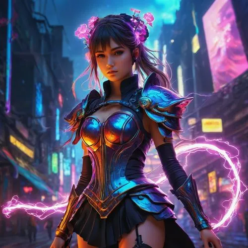 varya,bellona,fiora,kerrigan,cyberpunk,cyberia,cyberangels,chunli,libra,lalazarian,magika,alani,eletrica,nebula guardian,nyx,velika,kerrii,sorceror,maira,malea,Conceptual Art,Fantasy,Fantasy 15