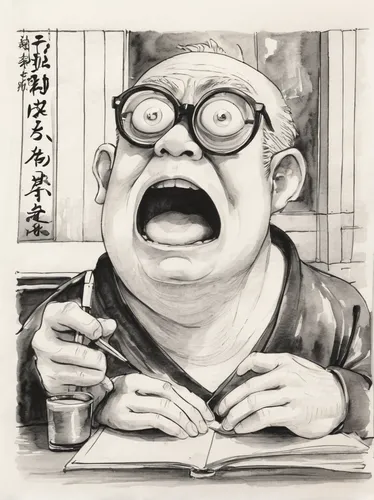 reading glasses,takikomi gohan,librarian,book illustration,jin deui,newspaper reading,caricaturist,reading owl,daruma,study,writing-book,reading,bookworm,tutor,han bok,pencil frame,readers,caricature,tsukemono,guilinggao,Illustration,Paper based,Paper Based 30