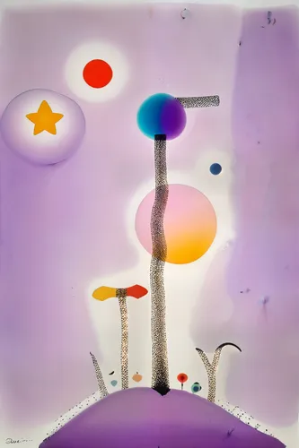 mushroom landscape,periscopes,melanosomes,abstract cartoon art,mushroom island,kinesin