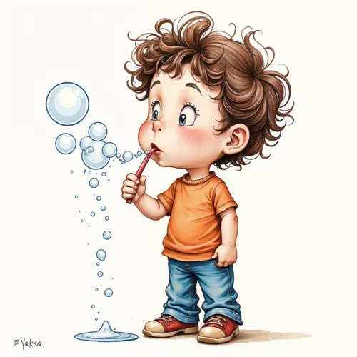 a boy is blowing bubbles in front of his teeth,bubble blower,soap bubble,small bubbles,water balloon,soap bubbles,bubbles