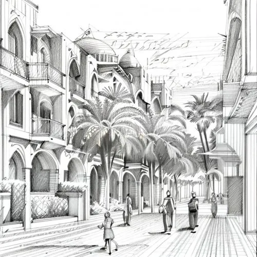 nizwa souq,nizwa,qasr al watan,madinat,mombasa,islamic architectural,medina,riad,souq,university al-azhar,qasr al kharrana,caravanserai,jbr,heliopolis,zanzibar,street plan,al nahyan grand mosque,al azhar,townhouses,souk madinat jumeirah,Design Sketch,Design Sketch,Pencil Line Art