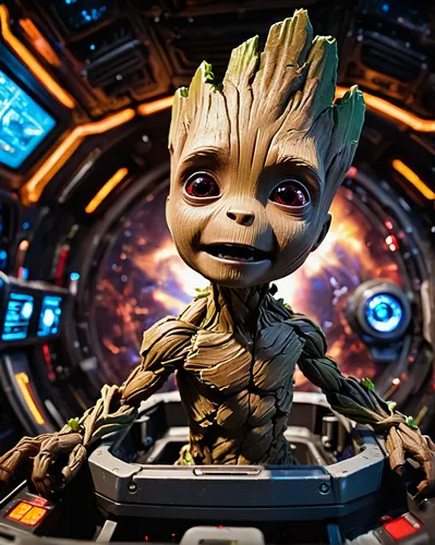 baby groot,groot super hero,guardians of the galaxy,groot,lopushok,funko,rocket raccoon,thanos infinity war,botargo,symetra,quark,nebula guardian,prymulki,thane,prickle,cg artwork,bo tree,cgi,ban,sigmars root,Conceptual Art,Fantasy,Fantasy 26