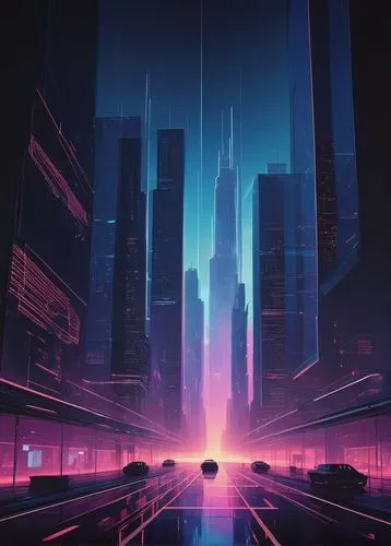 cybercity,cybertown,futuristic landscape,cyberworld,cyberport,neuromancer,cyberscene,polara,cyberia,cyberpunk,tron,synth,metropolis,mainframes,cyberspace,cyberview,scifi,cityscape,digitalism,superhighways,Illustration,Abstract Fantasy,Abstract Fantasy 20