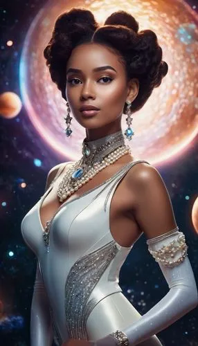 afrofuturism,ororo,inanna,lumidee,binti,uhura,Conceptual Art,Sci-Fi,Sci-Fi 30