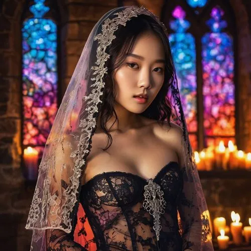 mt seolark,dead bride,bridal,bride,oriental princess,wedding dress,yeonsan hong,religious,holy maria,bridal dress,yuri,hanbok,oriental girl,bridal clothing,tiffany,black pearl,priest,songpyeon,priestess,daegeum,Photography,General,Commercial