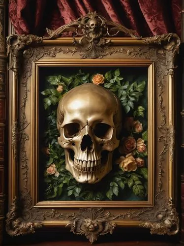 floral frame,memento mori,vanitas,skull bones,ivy frame,decorative frame,roses frame,skull with crown,skull and cross bones,art nouveau frame,peony frame,floral ornament,rose frame,day of the dead frame,botanical frame,death's head,frame ornaments,death's-head,calavera,skull sculpture,Photography,Documentary Photography,Documentary Photography 01